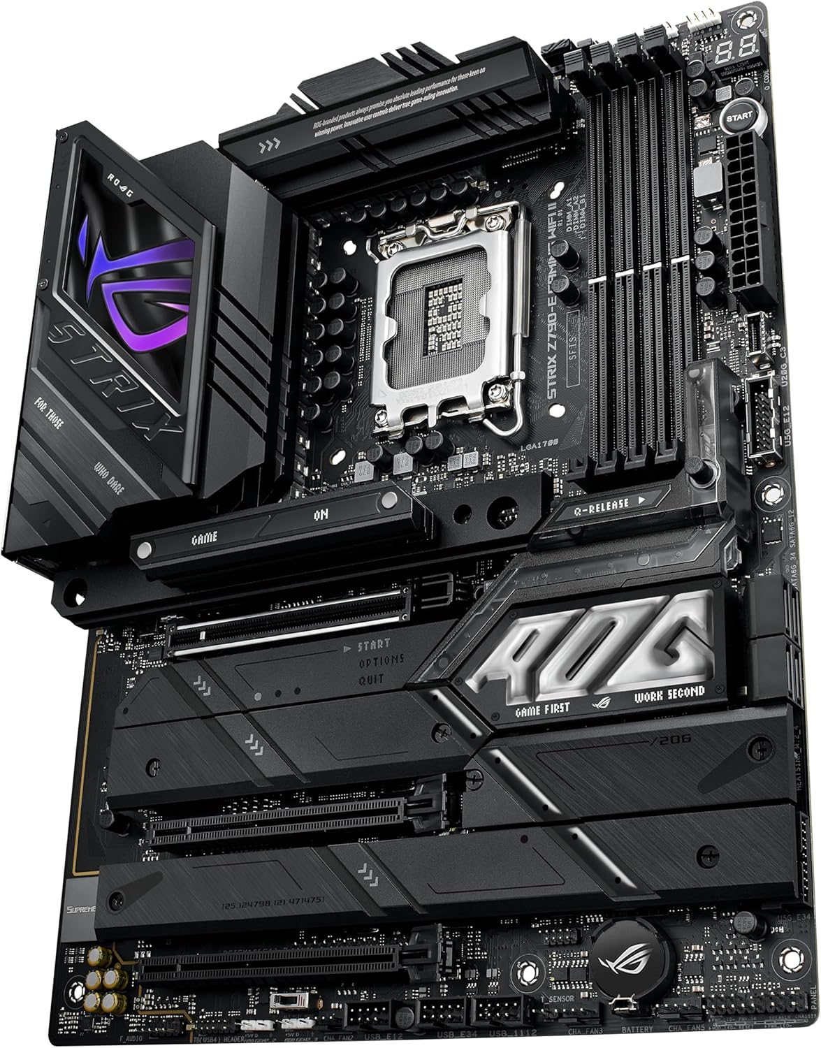 Motherboard Asus (Rog Strix Z790-E Gaming Wifi Ii)Socket 1700 14A,4*Ddr5,Hdmi,Dp,Pcie-5.0,Wifi7,Atx