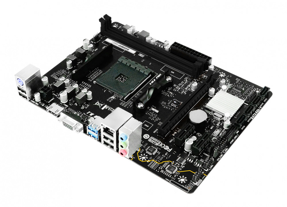 Motherboard Biostar (B450Mhp) Socket Am4 Ddr4 32Gb 1866/2133/2400/2666 8X Usb 3.2 (Gen1) Micro At