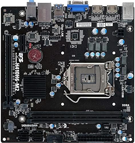 Motherboard Ecs (H410H6-M2) Socket 1200,2*Ddr4 2666,Hdmi,Vga,Micro Atx