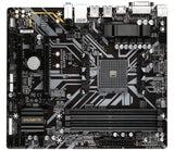 Motherboard Gigabyte (B450M Ds3H V2) Socket Am4, 4*Ddr4 3600, Hdmi,Dvi, Micro Atx