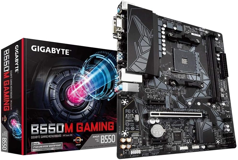 Motherboard Gigabyte (B550 Gaming X V2) Socket Am4, 4*Ddr4 4600Mhz, Hdmi,Dvi, Atx