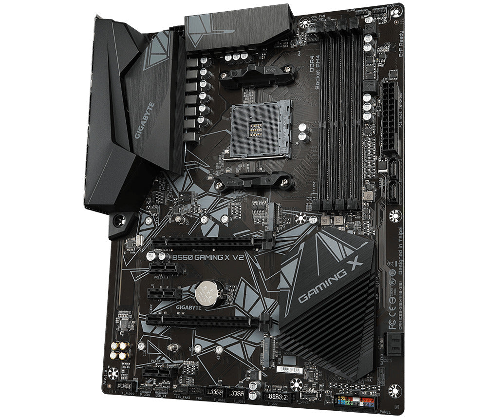 Motherboard Gigabyte (B550 Gaming X V2) Socket Am4, 4*Ddr4 4600Mhz, Hdmi,Dvi, Atx