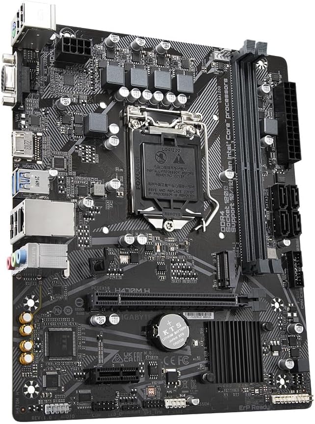 Motherboard Gigabyte (H470M H ) Socket 1200 10A/11A, 2*Ddr4, M.2,Hdmi, Micro Atx