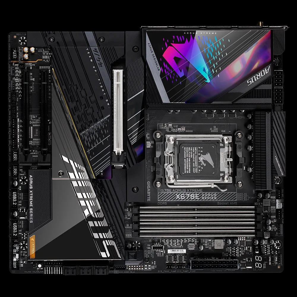Motherboard Gigabyte (X670E Aorus Xtreme) Socket Am5,4*Ddr5 6600Mhz, Hdmi, Dp, Atx