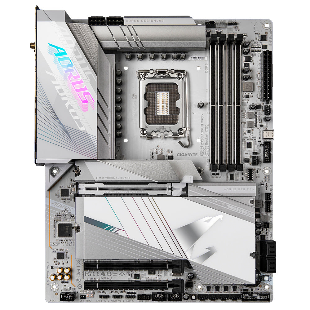 Motherboard Gigabyte (Z790 Aorus Pro X) Socket 1700, 4*Ddr5 8200, Hdmi, Dp, Atx