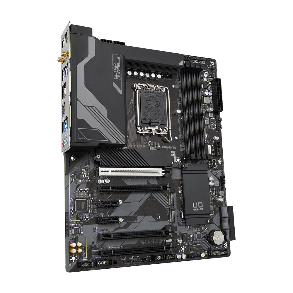 Motherboard Gigabyte (Z790 Ud Ac) Socket 1700, 4*Ddr5 7600, Hdmi, Dp, Atx