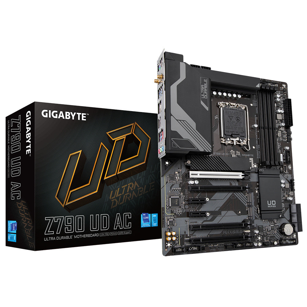 Motherboard Gigabyte (Z790 Ud Ac) Socket 1700, 4*Ddr5 7600, Hdmi, Dp, Atx