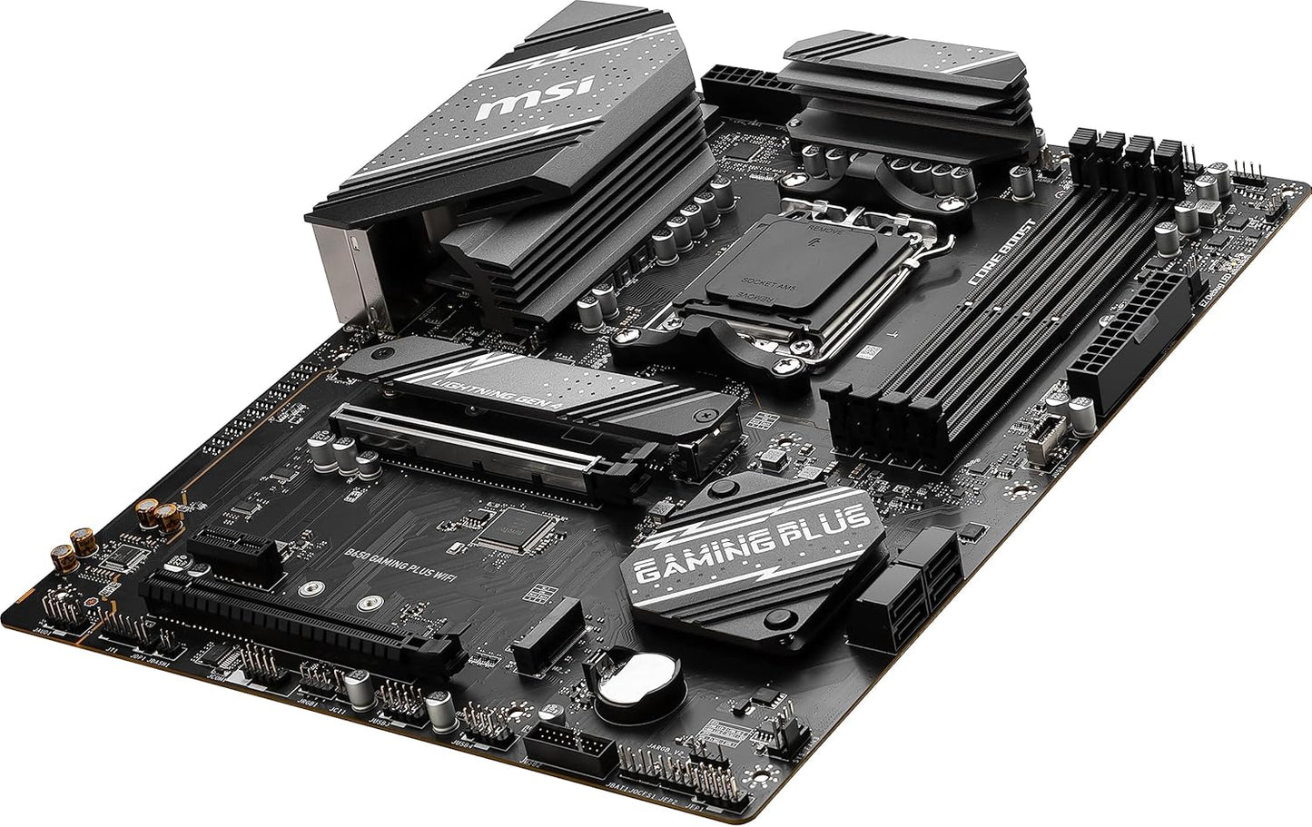 Motherboard Msi (B650 Gaming Plus Wifi) Socket Am5 4*Ddr5 7200 Hdmi Dp 2*M.2 Atx