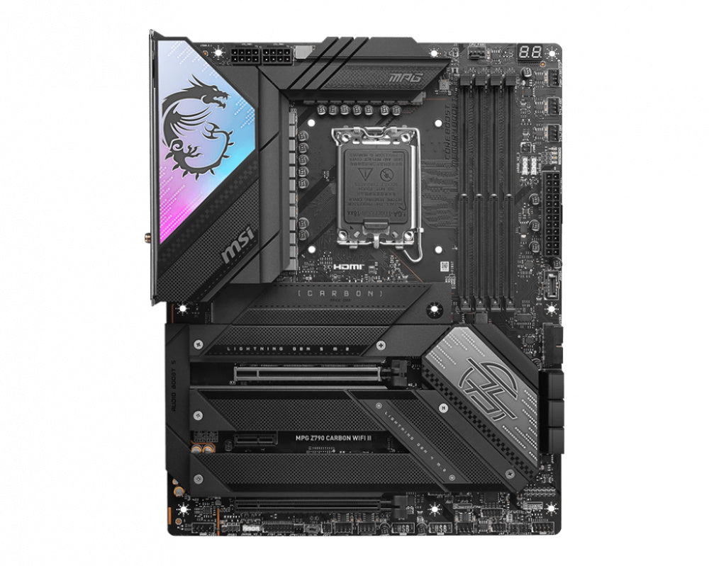 Motherboard Msi (Mpg Z790 Carbon Wifi Ii) Socket 1700 4*Ddr5 7800 1*Hdmi5*M.2 Atx