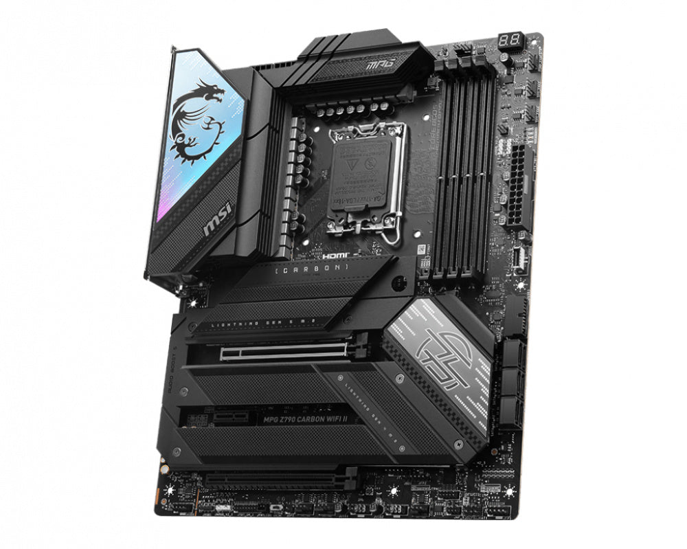 Motherboard Msi (Mpg Z790 Carbon Wifi Ii) Socket 1700 4*Ddr5 7800 1*Hdmi5*M.2 Atx