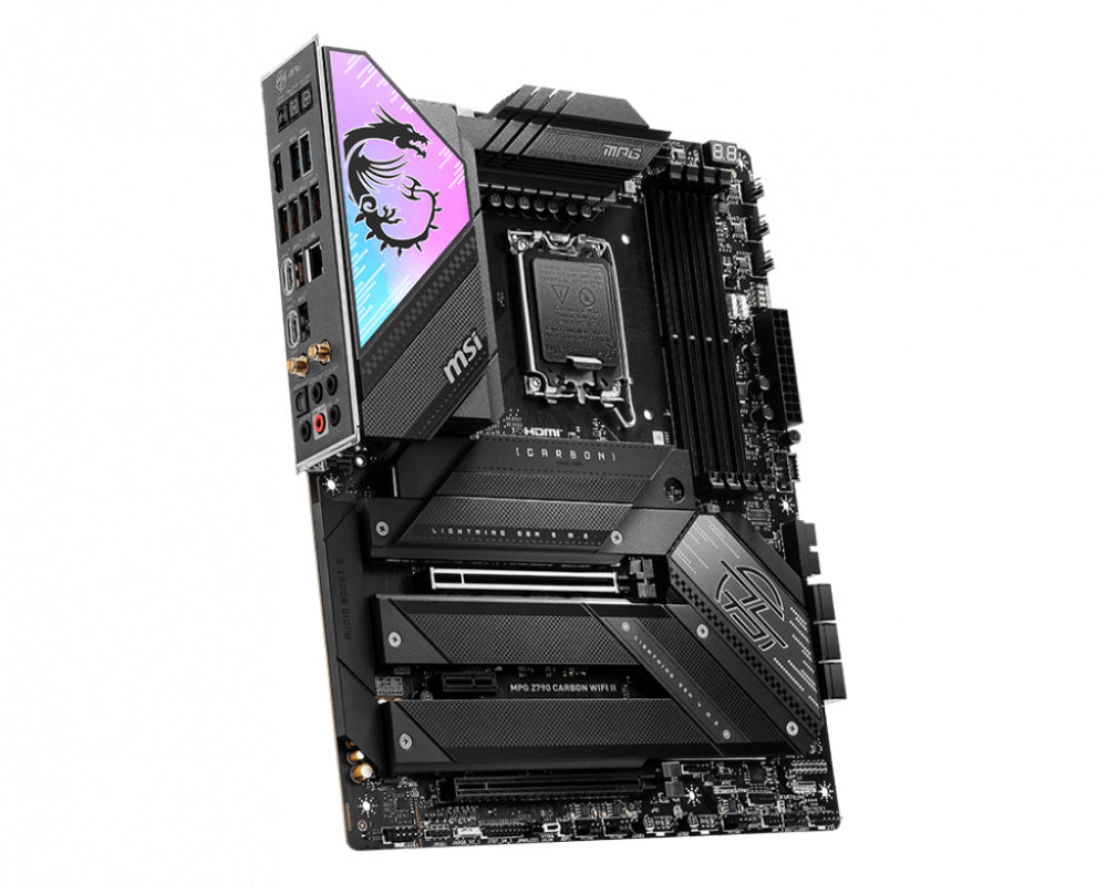 Motherboard Msi (Mpg Z790 Carbon Wifi Ii) Socket 1700 4*Ddr5 7800 1*Hdmi5*M.2 Atx