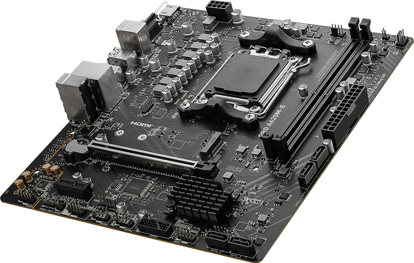 Motherboard Msi (Pro A620M-E) Socket Am5, 2*Ddr5 6000 Mhz, Hdmi,Vga, Micro Atx