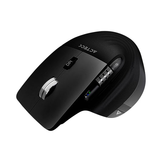 Mouse Ergonomico Virtuos Mi780 2.4Ghz+2Modos Bt 3,000 Dpi, Scrollusb Ac-936187