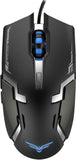 Mouse Gamer Naceb (Na-629) Usb 800/3200 Dpi, 6 Botnegro