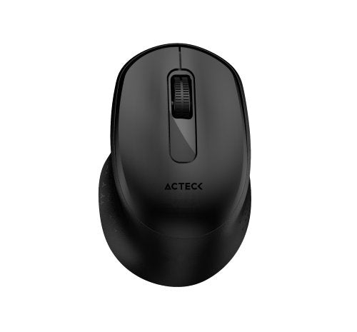Mouse Inalambrico Acteck (Ac-934145) Optimize Ergo Mi470,Rf Usb,Optico,1600 Dpi,Negro