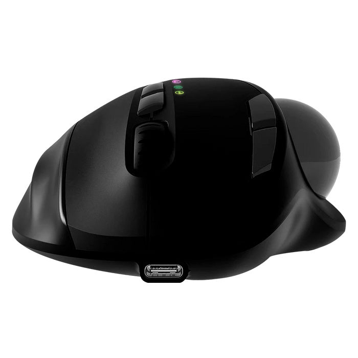 Mouse Inalambrico Acteck (Ac-936309) Virtuos Art Mi790,Rf Usb,Bt,Optico,2400 Dpi,Recargable,Negro