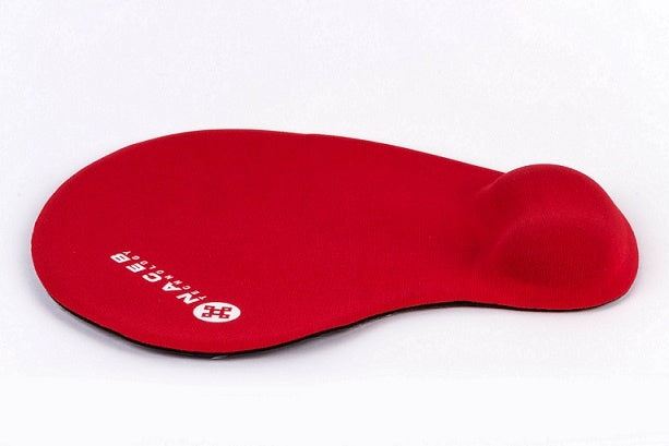 Mouse Pad Naceb C/Descansamunecas (Na-549Ro) Rojo