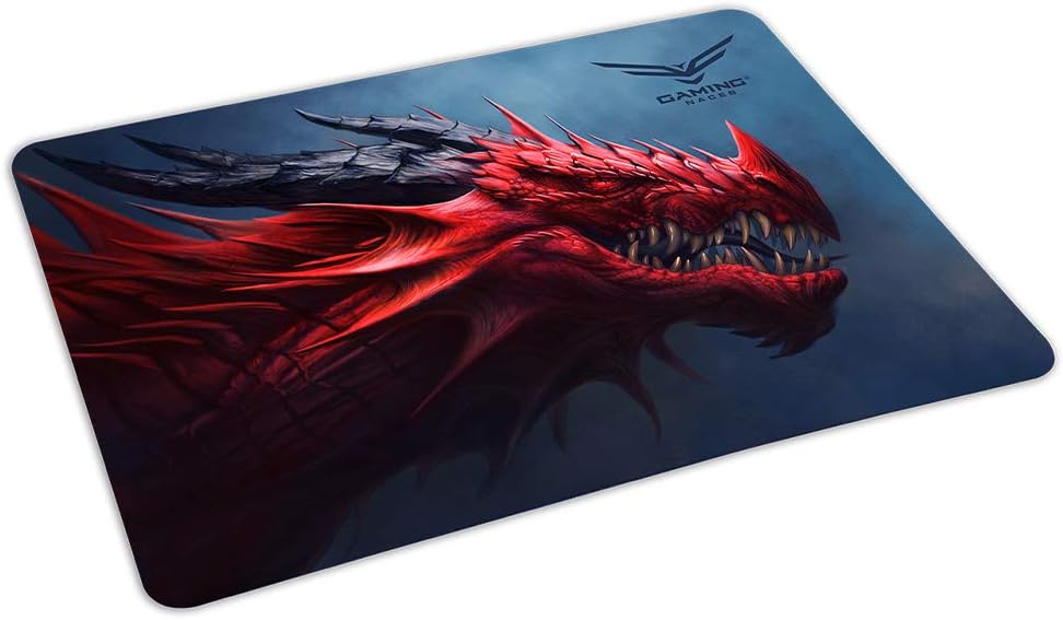 Mouse Pad Naceb (Na-0945) Dragon X,Ch,Microfibra,4Mm,24*31.6Cm