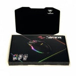 Mouse Pad Patriot Viper (Pv160Uxk) Gaming Led Rgb,Negro