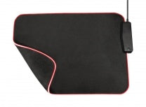 Mouse Pad Trust Gxt (23646) 765 Glide Flex Rgb, Bordes Con Iluminacion Rgb, 4 Usb+D66