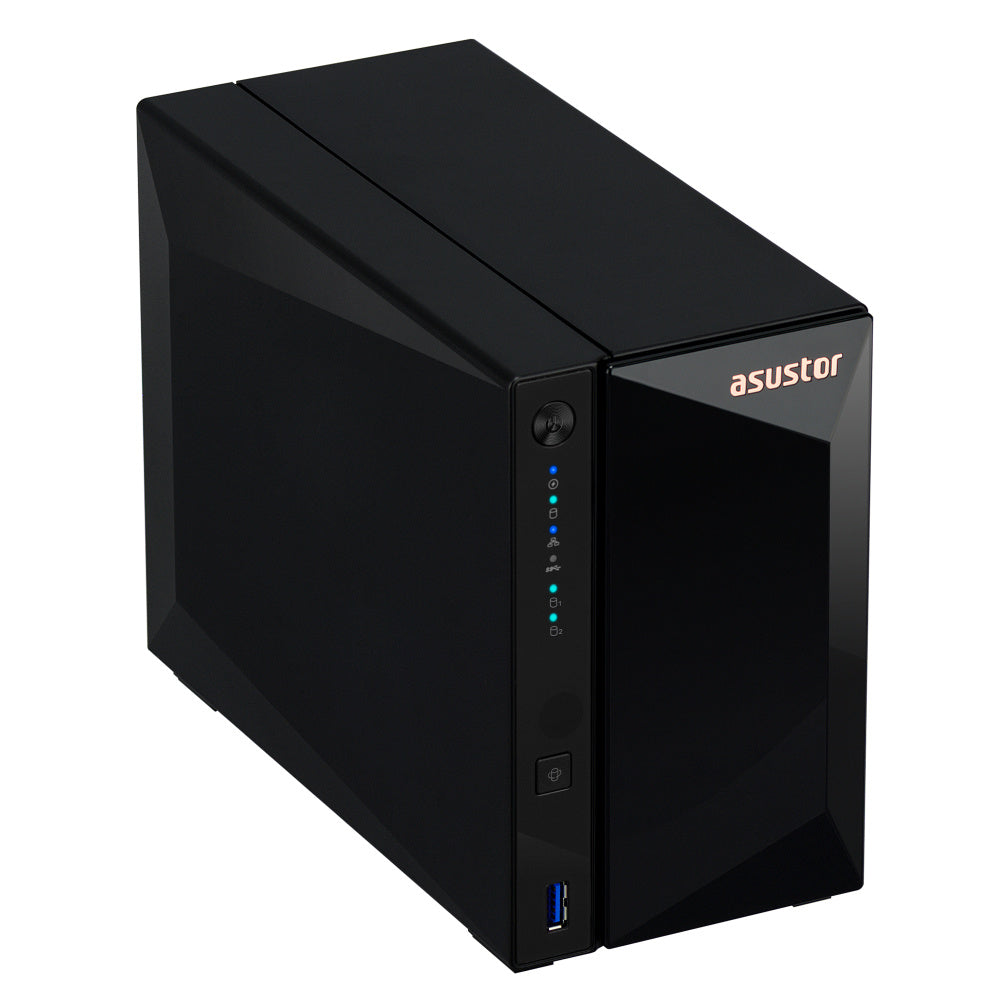 Nas Asustor Drivestor 2 Pro (As3302T V2) Cpu 1.4Ghz 2Gb 2 Bahias 3.5/2.5 Sata Hdd/Ssd