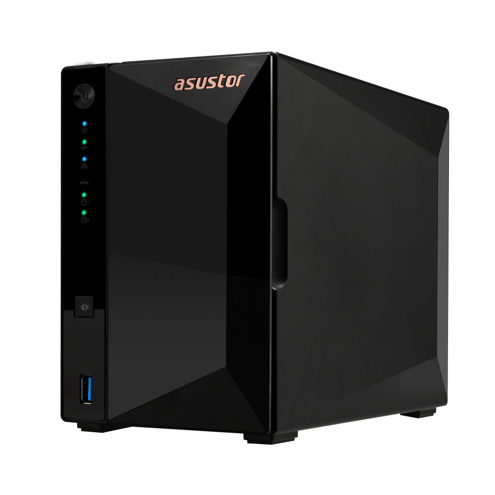 Nas Asustor Drivestor 2 Pro (As3302T V2) Cpu 1.4Ghz 2Gb 2 Bahias 3.5/2.5 Sata Hdd/Ssd