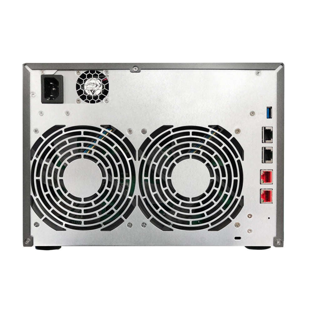Nas Asustor Lockestor 8 (As6508T) Cpu Atom C3538 8Gb 2 Ranuras M.2 8 Bahias 3.5/2.5 Hdd/Ssd