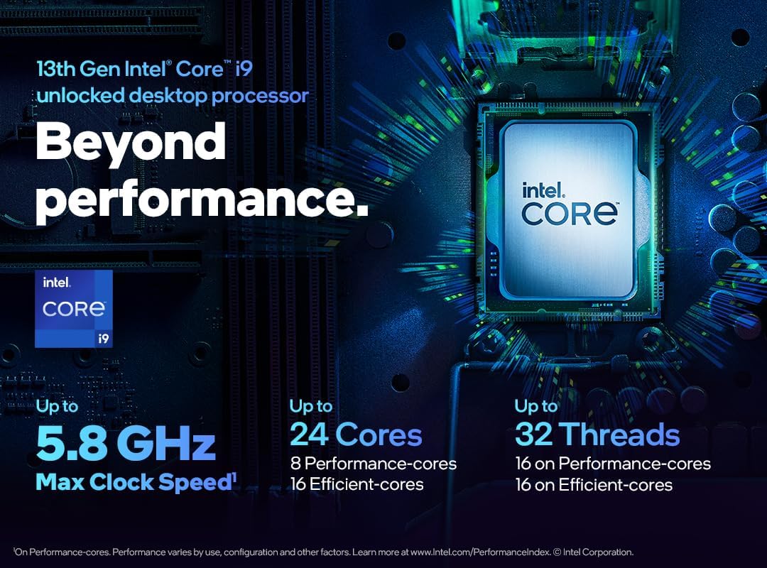 Procesador Intel (Bx8071513900Kf) Core I9-13900Kf, S-1700 8Cores 3.0Ghz 125W Sin Graficos
