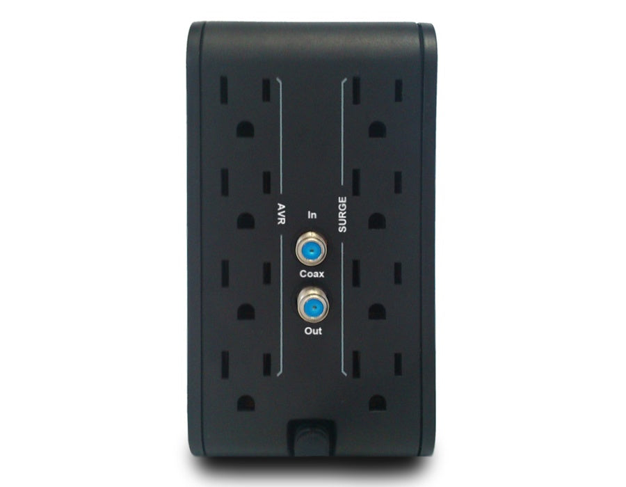 Regulador De Voltaje Cdp (R2C-Avr1008) Con Supresor De Picos De 1000Va, 500W, 8 Contactos