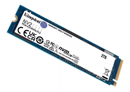Unidad Ssd M.2 Kingston 2Tb (Snv2S/2000G) Nv2, Pci 4.0, Nvme, 2280