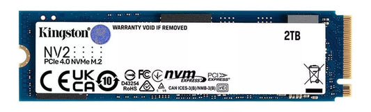 Unidad Ssd M.2 Kingston 2Tb (Snv2S/2000G) Nv2, Pci 4.0, Nvme, 2280