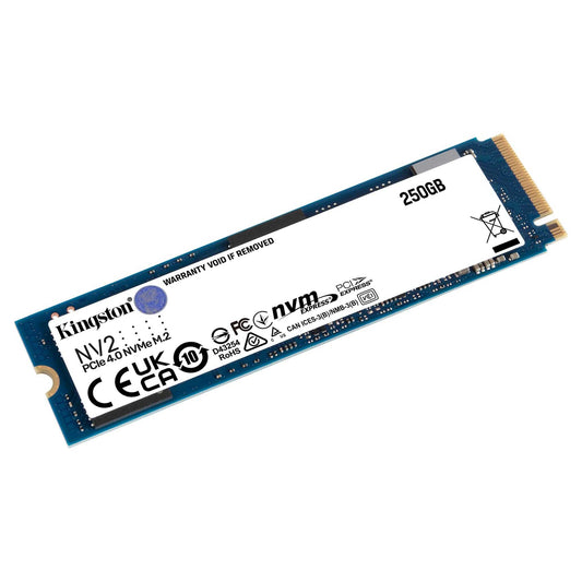Unidad Ssd M.2 Kingston 250Gb (Snv2S/250G) Nv2, Pcie 4.0, Nvme, 2280