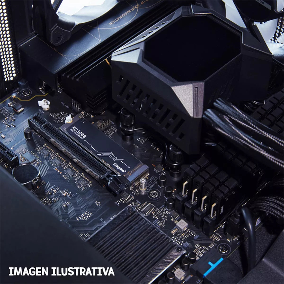 Unidad Ssd M.2 Kingston 1024G (Skc3000S/1024G) Pcie 4.0, Nvme, 2280