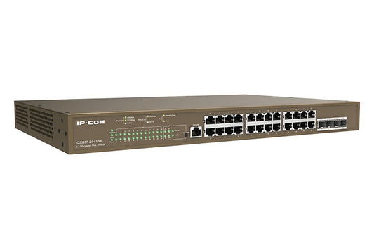 Switch Ip-Com Gigabit Ethernet 24 Puertos