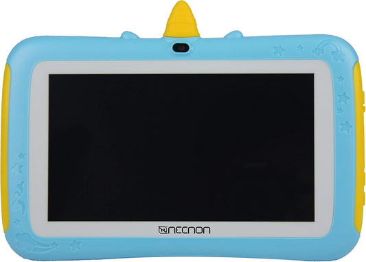 Tablet 7" Necnon (M002U-2T-Az) Kids Android 10,Ram 2/16Gb,Cam 0.3/2Mp,Quadcore 1.8Ghz,Unicorn Azul