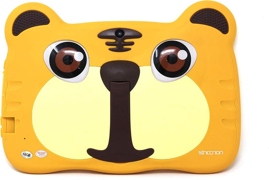 Tablet 7" Necnon (M002W-2T-Am) Kids Android 10,Ram 2/16Gb,Cam0.3/2Mp,Quadcore 1.8Ghz,Tigre Amarillo