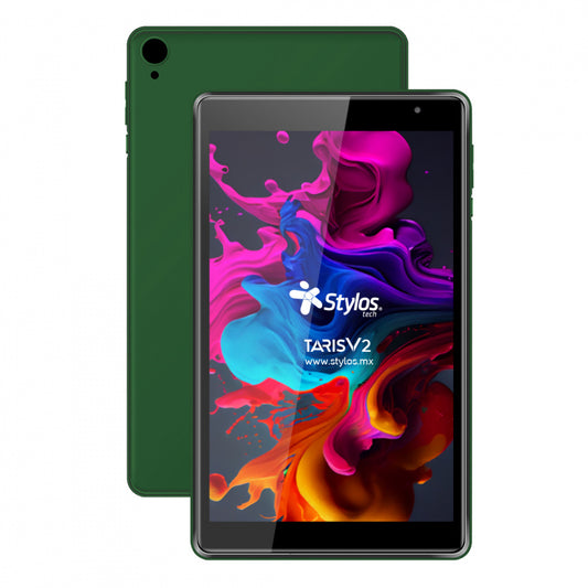 Tablet 8 Stylos (Stta81V) Ram 2Gb/32Gb Android 11 Cam 0.3/2Mp 4000Mah Usb-C Funda Tpu Verde