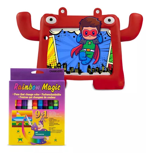 Tablet Vorago Kids 8""And 13 Qc 2.0 4/64Gb Ips 2/5Mp Roja Pad-8-Kids-Rd