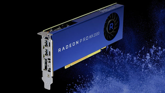 Tarjeta De Video Amd (100-506001) Radeon Pro Wx 2100 2Gb Ddr5, Pcie 3.0X16, 1*Dp, 2* Mini-Dp