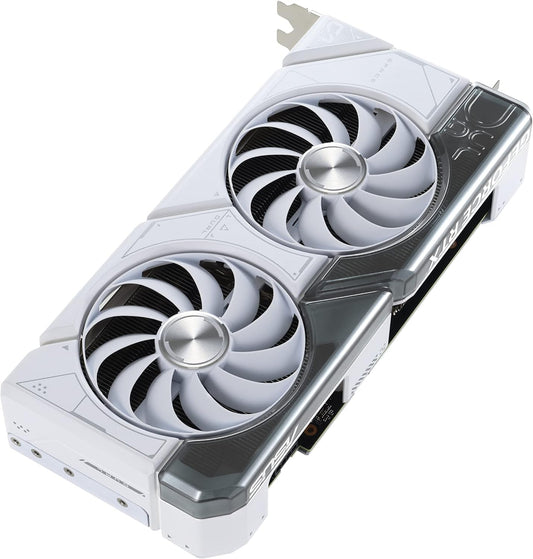 Tarjeta De Video Asus (Dual-Rtx4070-O12G-White) Ddr6, 192 Bit,Pci-E 4.0,Hdmi,3*Dp,Dual Fan, Blanca