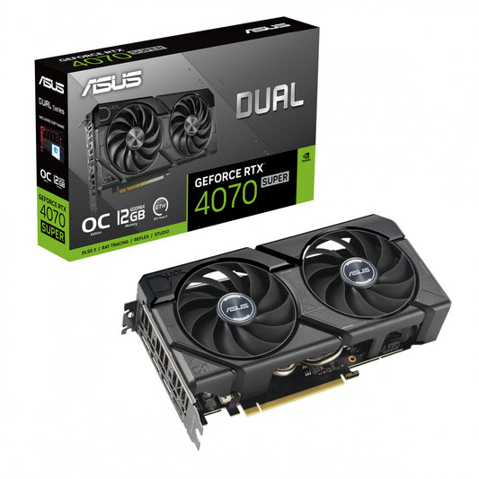 Tarjeta De Video Asus Dual-Rtx4070S-O12G Oc 12Gb Gddr6X Dlss3 Dp