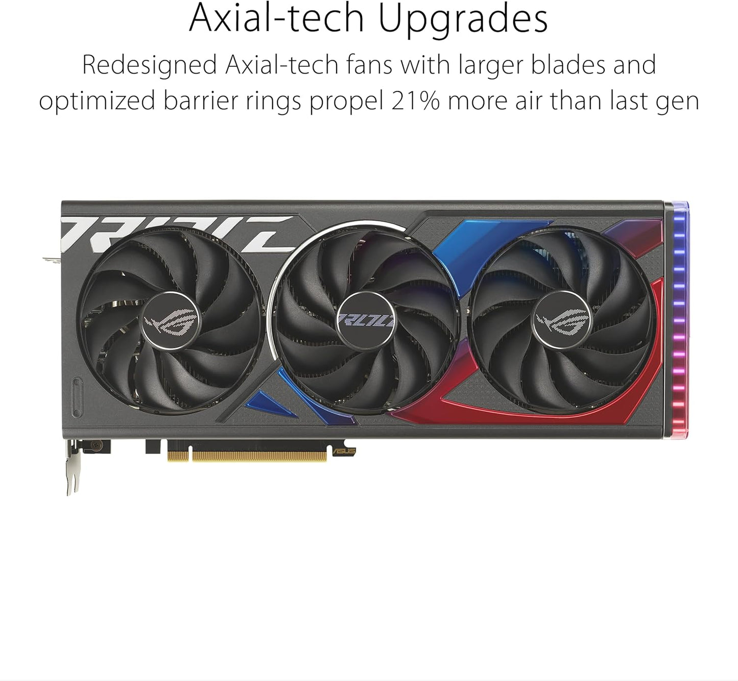 Tarjeta De Video Asus (Rog-Strix-Rtx4060Ti-O16G-Gaming)Gddr6 128Bit,Pci-E 4.0,Hdmi2.1,3*Dp1.4A,Argb