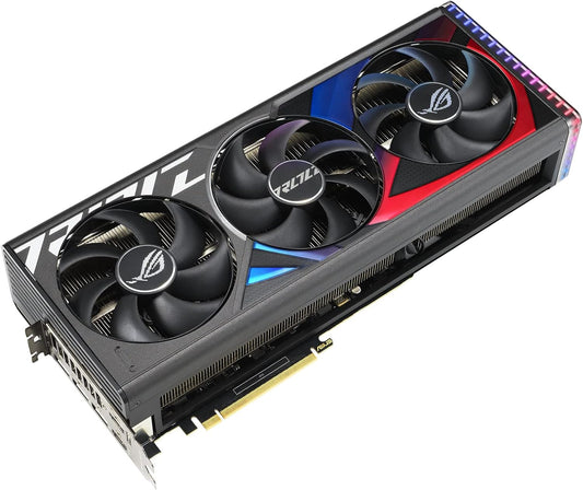 Tarjeta De Video Asus (Rog-Strix-Rtx4060Ti-O8G-Gaming) 128Bit,Pci-E 4.0,Hdmi2.1A,3*Dp1.4A,Tri Fan
