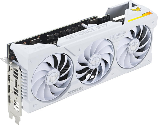 Tarjeta De Video Asus (Tuf-Rtx4070Ti-O12G-White-Gaming)192Bit,Pci-E 4.0,2*Hdmi2.1A,3*Dp1.4A,Tri