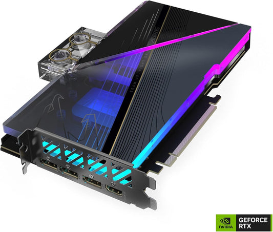 Tarjeta De Video Gigabyte (Gv-N4080Aorusx Wb-16Gd)Rtx 4080, 256Bit, 512 M*32 Gddr6X, Hdmi, Atx