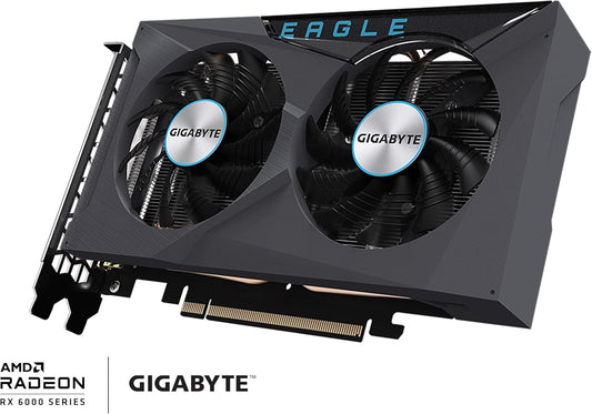Tarjeta De Video Gigabyte (Gv-R64Eagle-4Gd) Amd Radeon Rx 6400 Eagle 4Gb