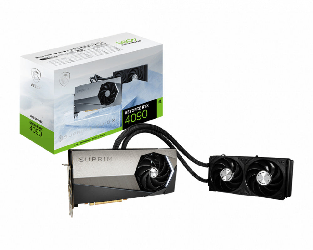 Tarjeta De Video Msi (Rtx 4090 Suprim Liquid X 24G) Gddr6X 2640 Mhz 1*Hdmi 3*Dp
