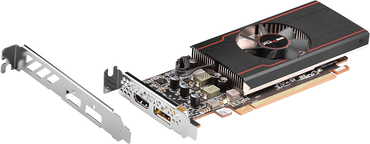 Tarjeta De Video Sapphire (11315-01-20G) Pulse Amd Radeon Rx 6400 Gaming 4Gb Gddr6 64Bit