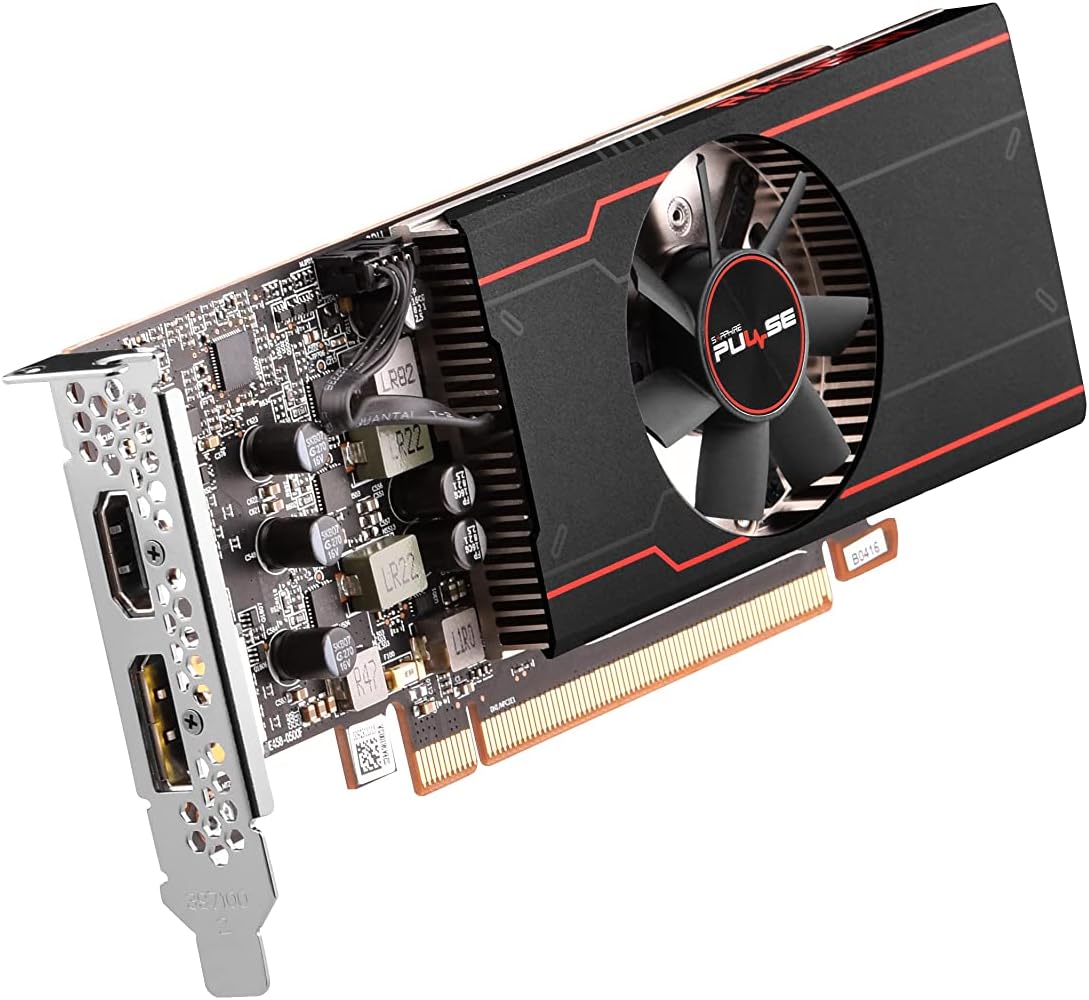 Tarjeta De Video Sapphire (11315-01-20G) Pulse Amd Radeon Rx 6400 Gaming 4Gb Gddr6 64Bit
