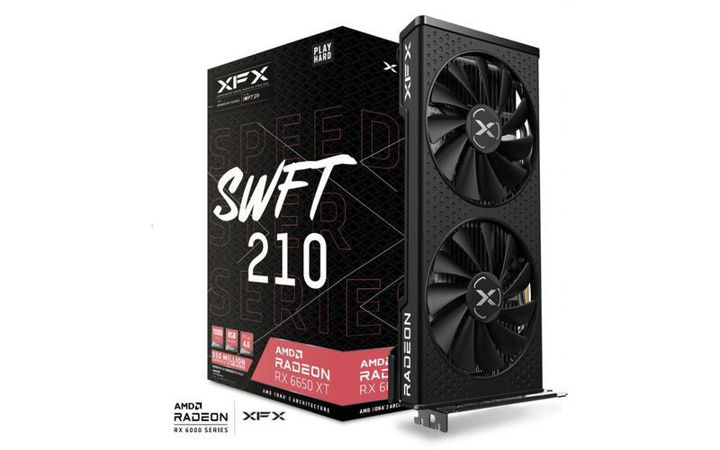 Tarjeta De Video Xfx (Rx-665X8Dfdy) Speedster Swft 210 Radeon Rx 6650Xt8Gb Gddr62048Mhz3*Dphdmi